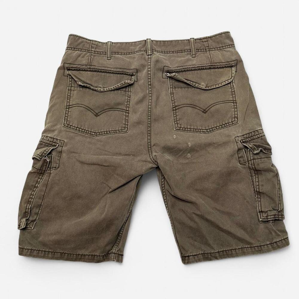 Levi’s Brown Cargo Shorts Mens Size 32 Utility Pockets Workwear Style - Picture 2 of 6